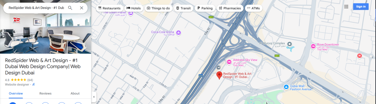 RedSpider Web And Art